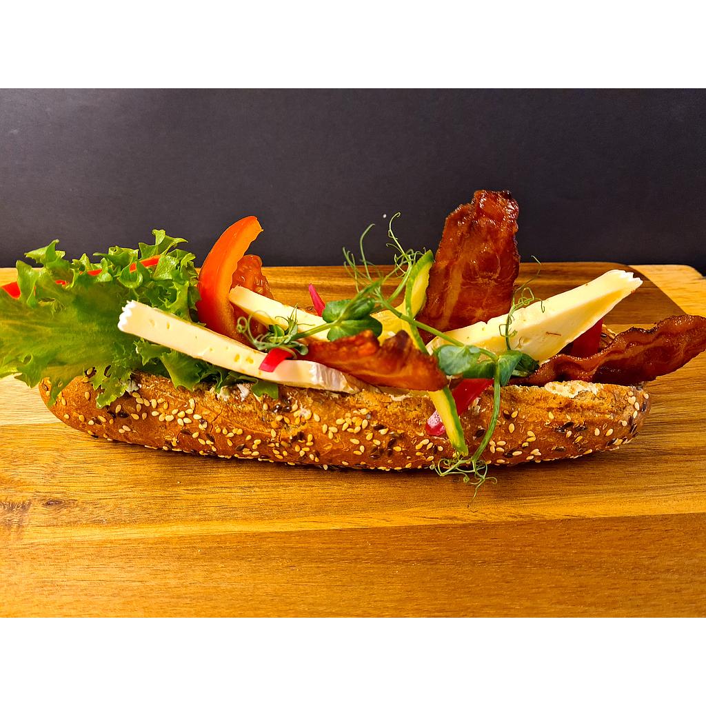 Baguette Brie & Bacon / ripsgele